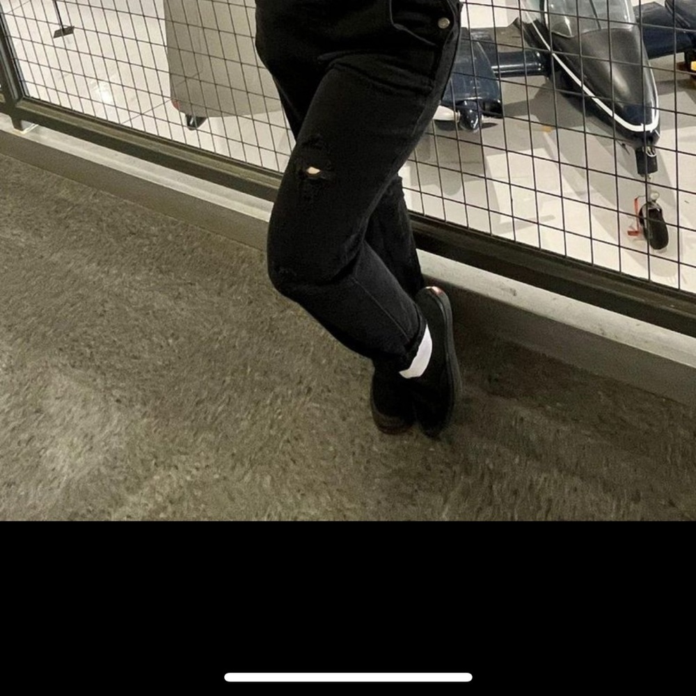 Black Authentic Vans Worn Lightly - image 2